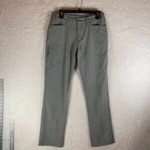 Willit Women's Nylon Stretch UPF 50 Sun Protection Gray Camp Hiking Pants Size 6